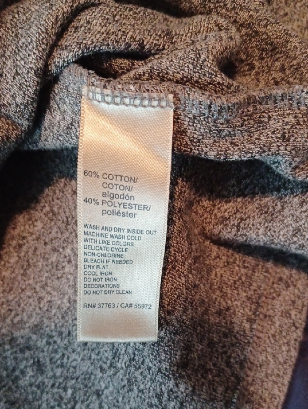 × Rafaella Gray Knit Open-Front Cardigan with Matching Shell - Picture 9 of 14